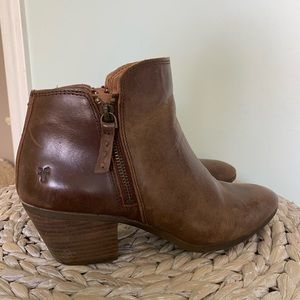 Frye Leather Ankle Boots